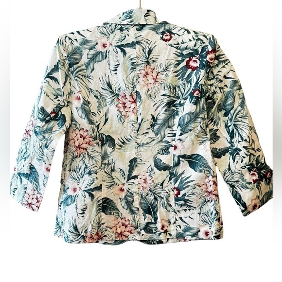 Laurie Felt Linen Blend Jacket/Blazer Size 2 - Picture 4 of 7